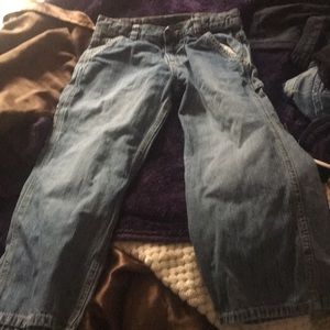 Boys 10 Husky wrangler cargo jeans